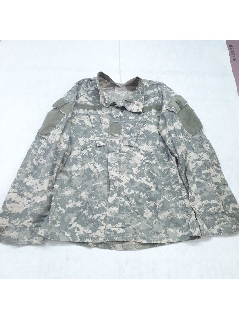 Combat Uniform Shirt Coat Military ACU Digital Camo Mens Sz Small fatigues